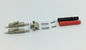 LC διπλοί ενός κομματιού διασκορπισμένοι SM οπτικών ινών ΚΚ συνδετήρων για το καλώδιο 3.0mm