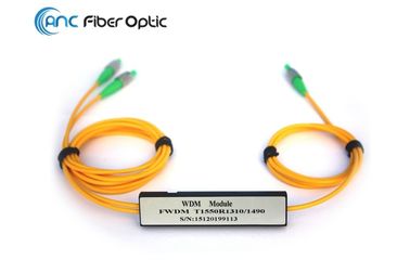 Υψηλός πολυδιαυλωτής FWDM 1310 1490 τμήματος απομόνωσης CATV EPON μήκος κύματος 1550 φίλτρων