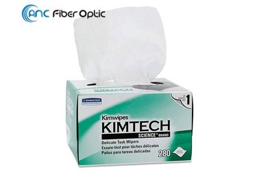 Λεπτή επιστήμη KimWipes Kimtech προϊόντων καθαρισμού οπτικών ινών ψηκτρών στόχου